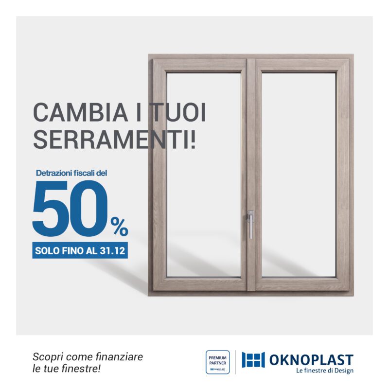 bonus infissi 50%